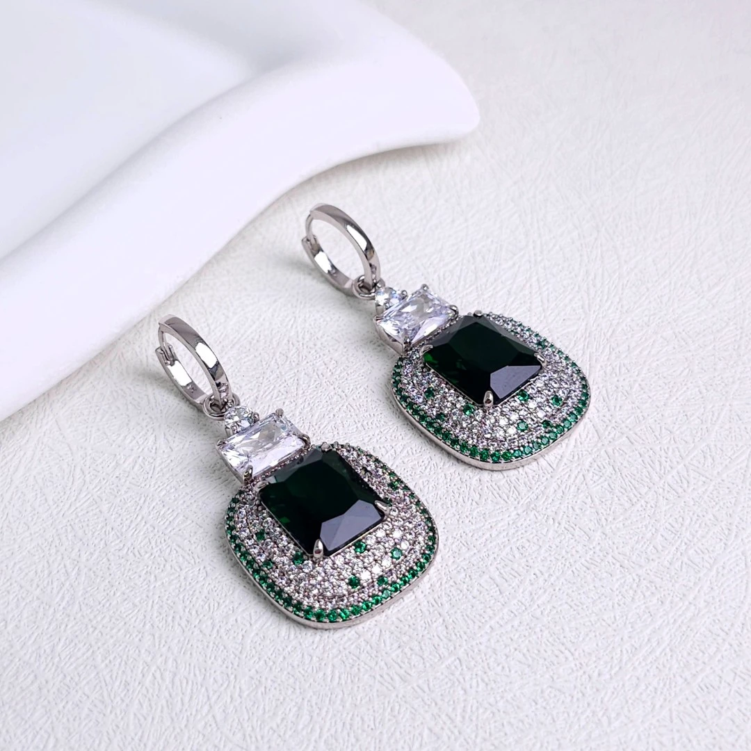 XUPING/旭平首饰 合金合成锆石耳饰 【潘生福利】百搭 X000808468