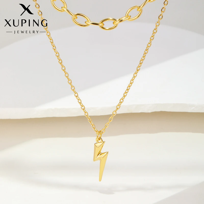XUPING/旭平首饰 合金项链 秋冬上新时尚百搭闪电 GDX X000725047