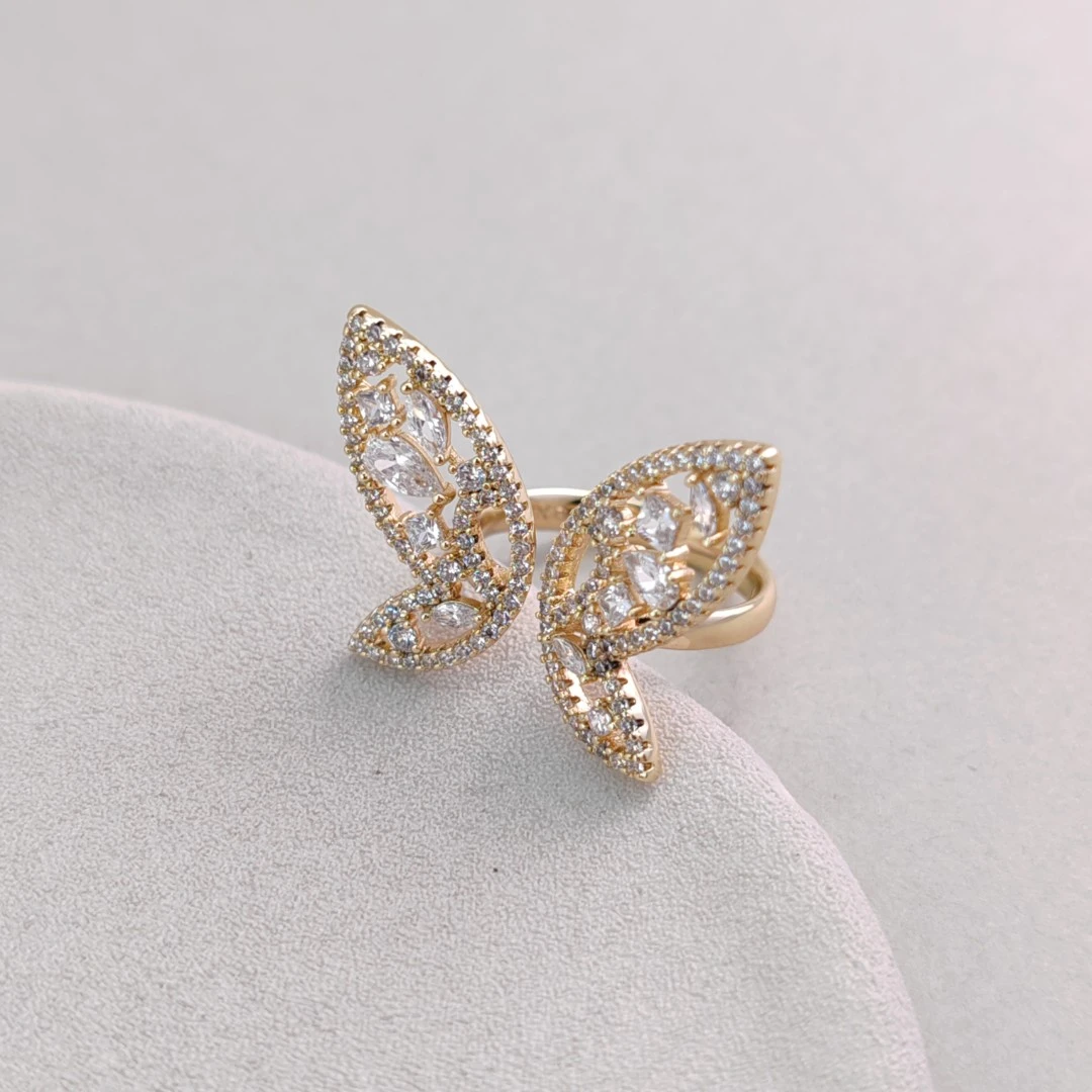 XUPING/旭平首饰 合金合成锆石戒指 【潘生福利】  GD X000980910