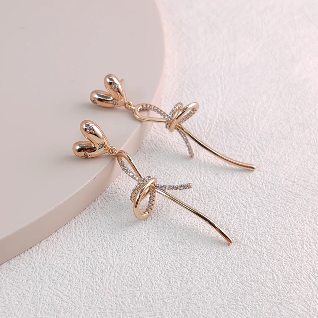 XUPING/旭平首饰 合金合成锆石耳饰 秋冬上新时尚 GDX X000753231