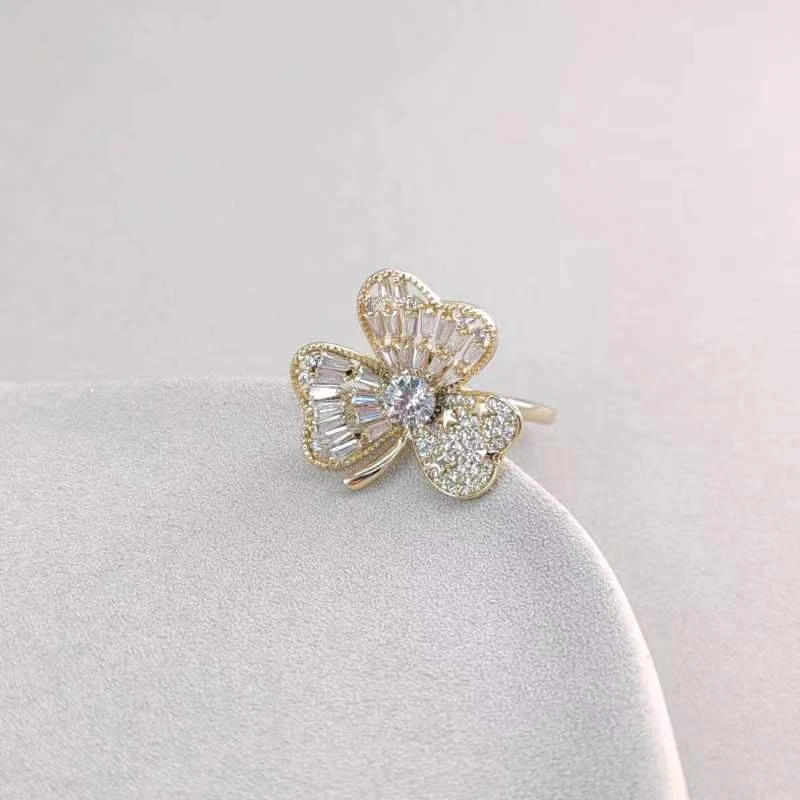 XUPING/旭平首饰 合金合成锆石戒指 春日焕新时尚 GDY X000983712