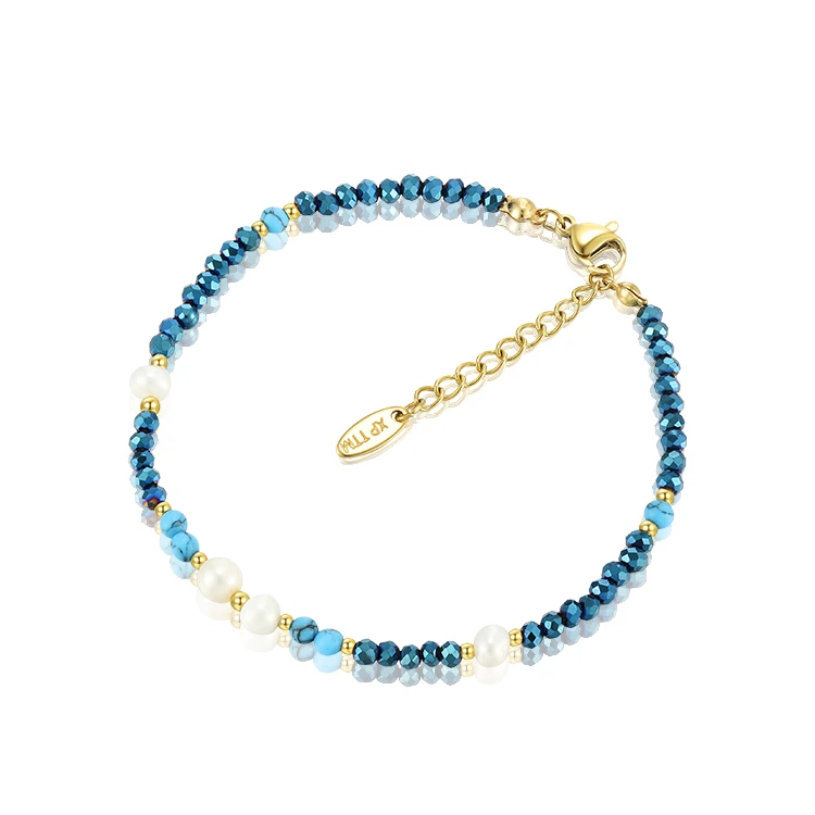 XUPING/旭平首饰 不锈钢仿珍珠手链 秋冬上新珠珠 GDM T000985137