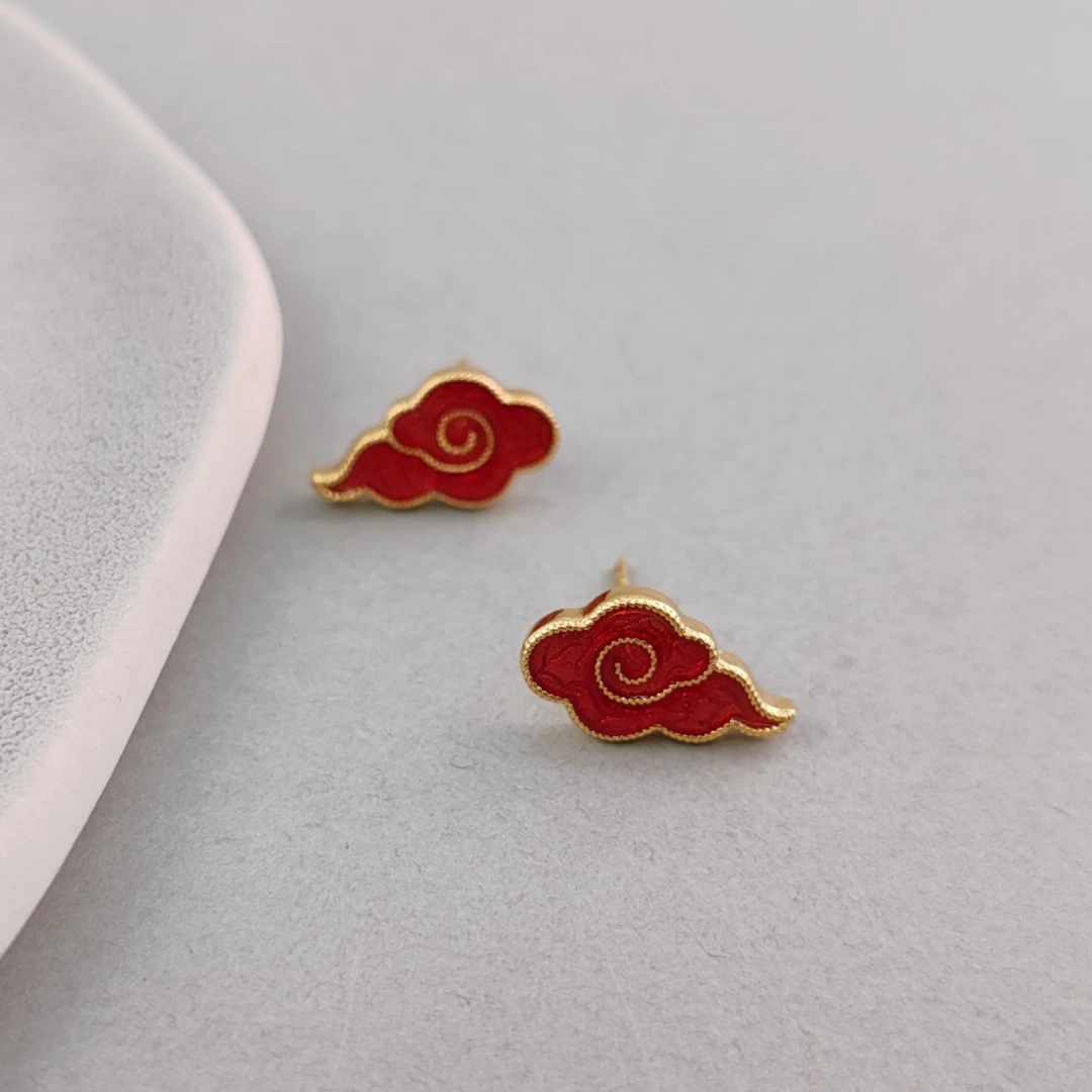 XUPING/旭平首饰 合金耳饰 雅丹风时尚龙年新款 GDJ X000801780