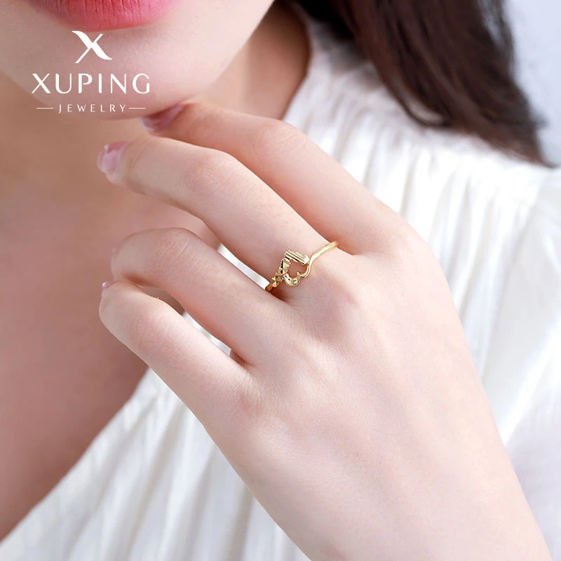 XUPING/旭平首饰 合金戒指 失序混搭百搭时尚轻奢 GDJ X000847386