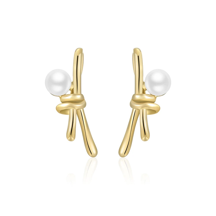 XUPING/旭平首饰 不锈钢仿珍珠耳饰 雅丹风时尚 GDJ T000992168