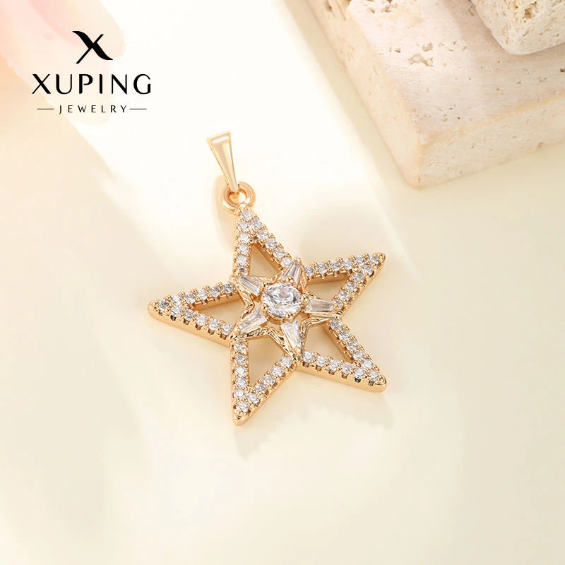 XUPING/旭平首饰 合金合成锆石吊坠 【潘生福利】吊坠  X000725667