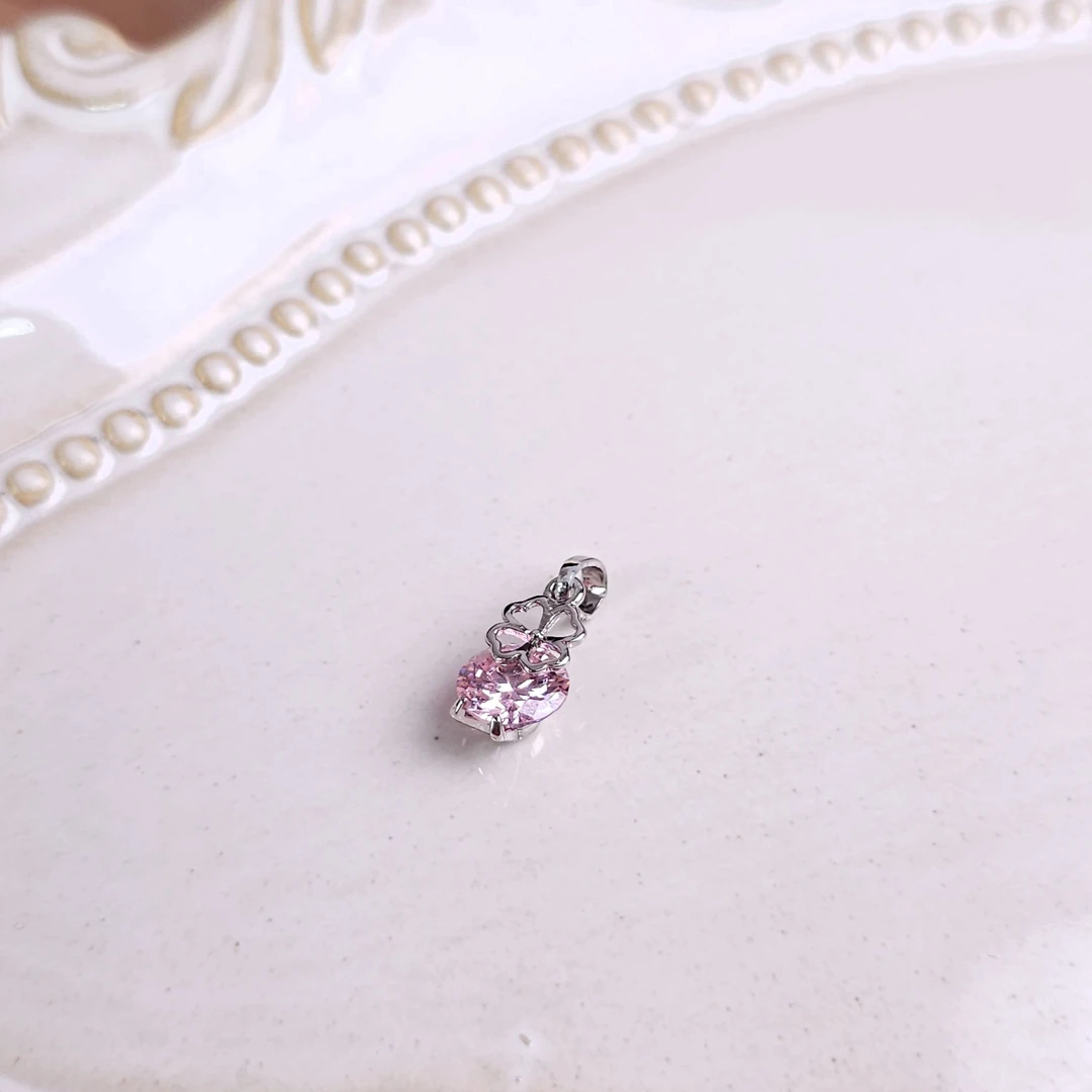 XUPING/旭平首饰 合金合成锆石吊坠 618撒花吊坠 GDJ X000837090