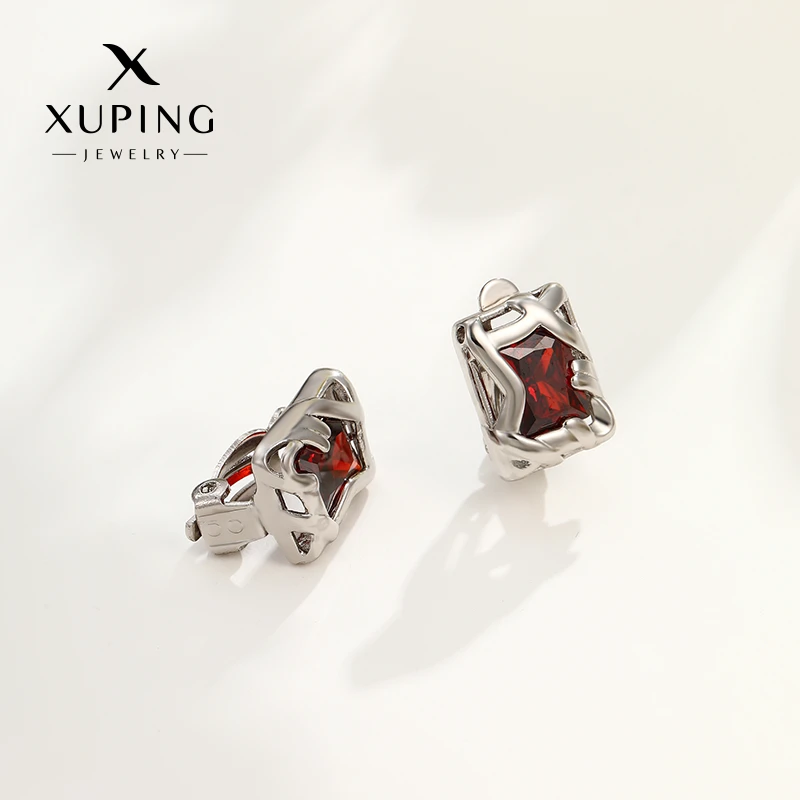 XUPING/旭平首饰 合金合成锆石耳饰 年终狂欢耳夹 GDM X000945272