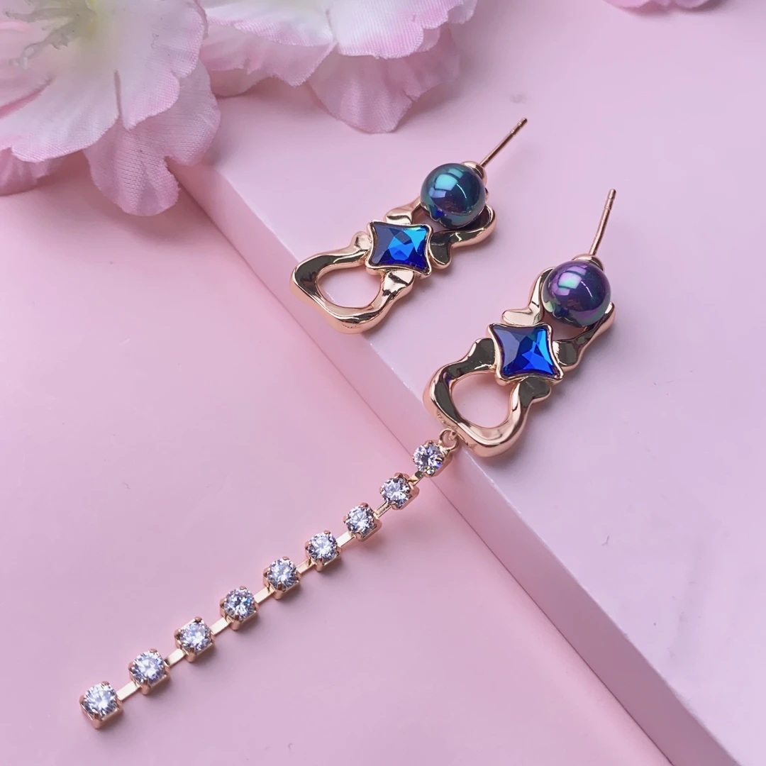 XUPING/旭平首饰 合金仿水晶耳饰 年终狂欢百搭GDM X000448287