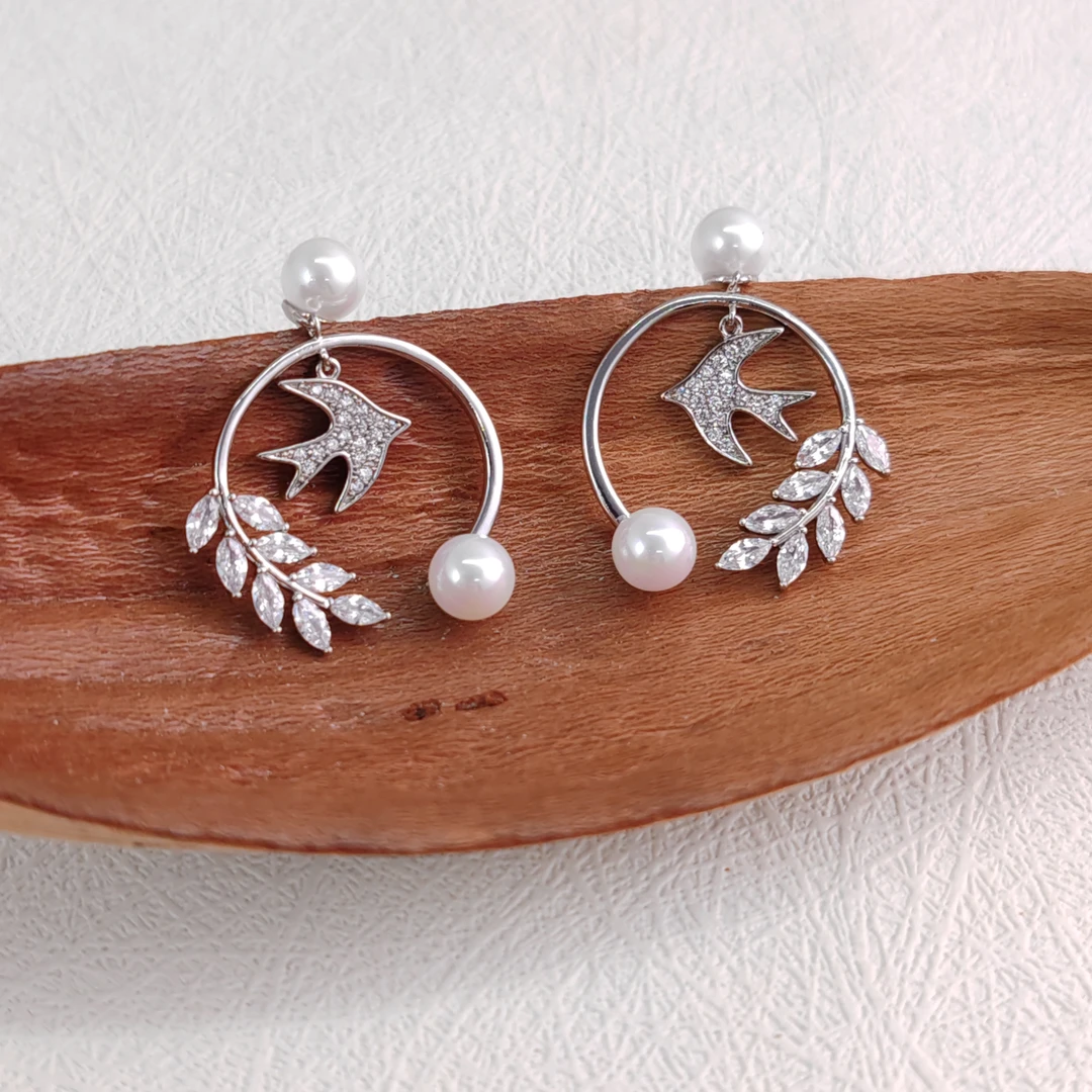 XUPING/旭平首饰 合金仿珍珠耳饰 新年气质时尚百搭GDM S00096782