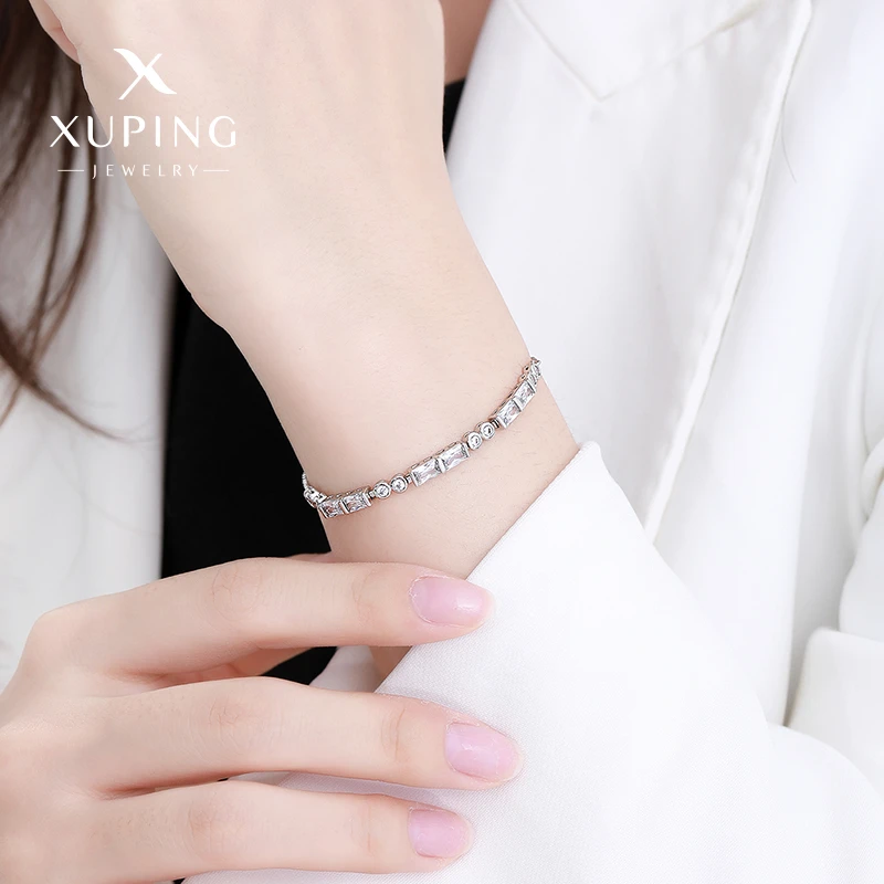 XUPING/旭平首饰 合金合成锆石手链 【参与满赠】 GDM X000845045