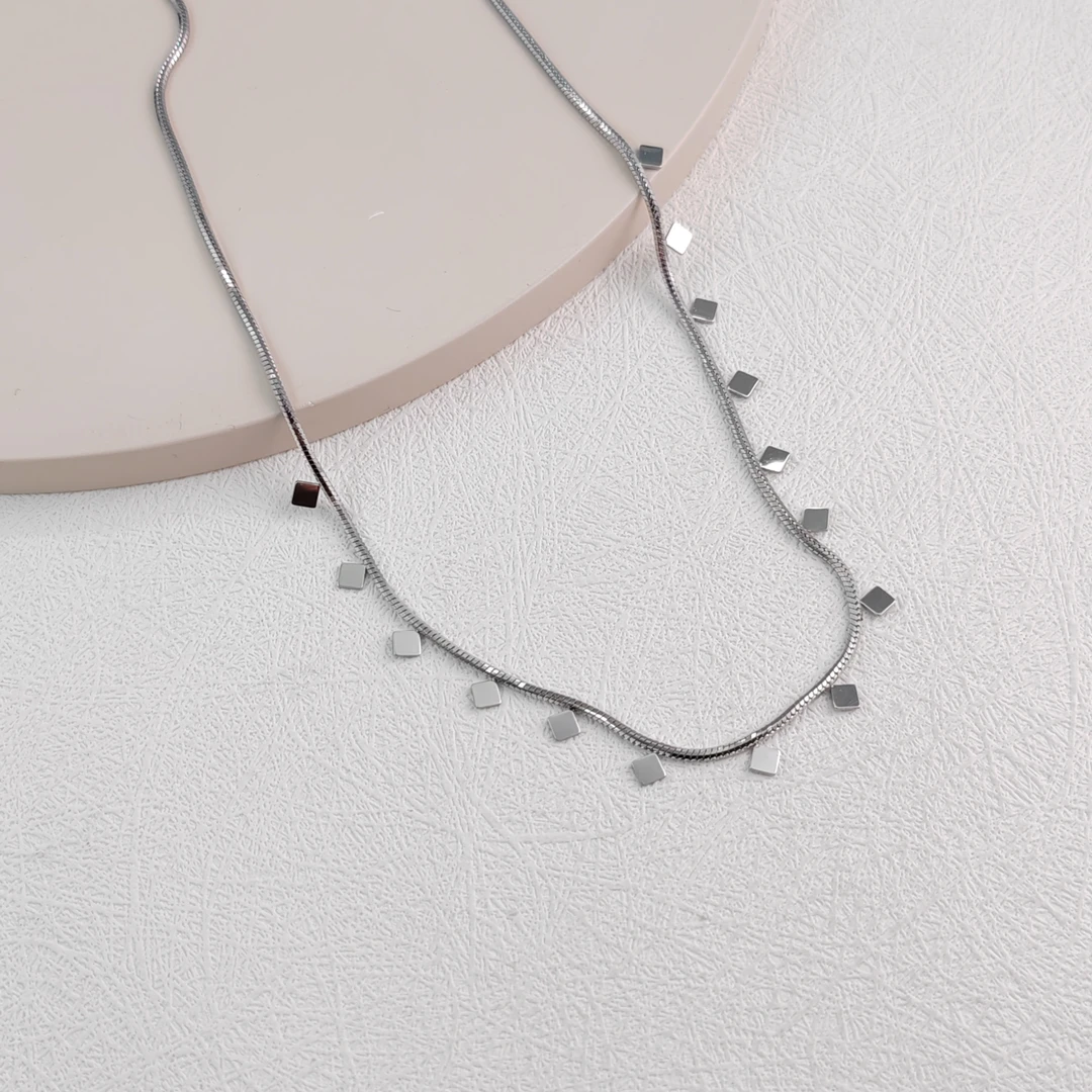 XUPING/旭平首饰 不锈钢项链 春季焕新小亮片 GDX T000974915