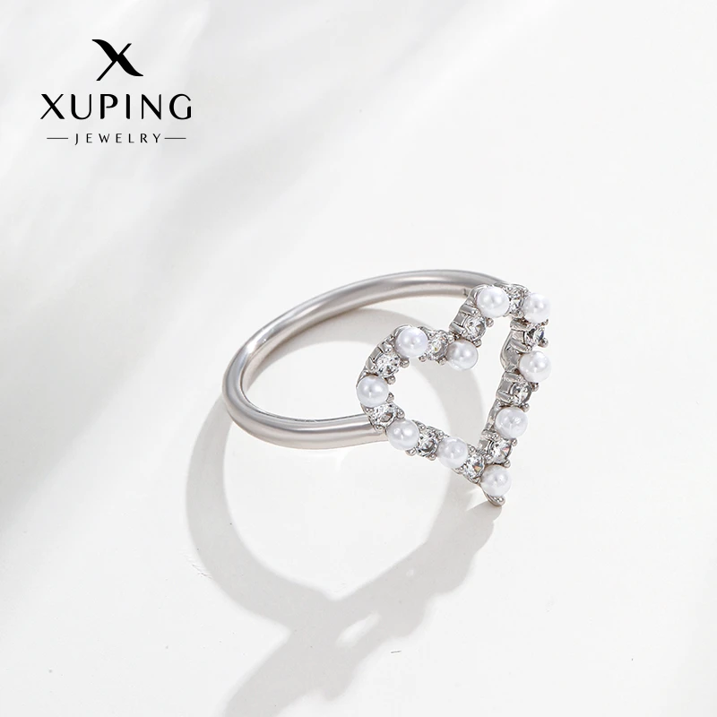 XUPING/旭平首饰 合金仿珍珠戒指 秋冬上新气质 GDX X000957742A