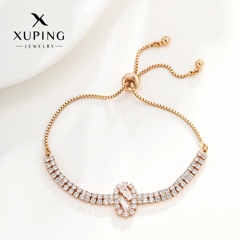 XUPING/旭平首饰 合金合成锆石手链 520告白出游 GDX X000686063