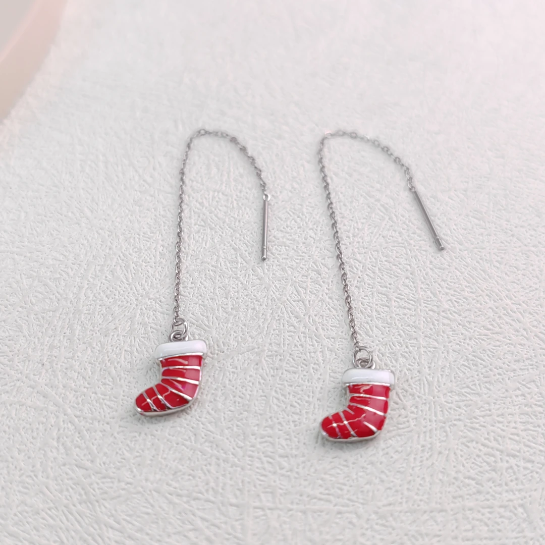 XUPING/旭平首饰 合金珐琅耳饰 【潘生福利】时尚百搭 X000879653