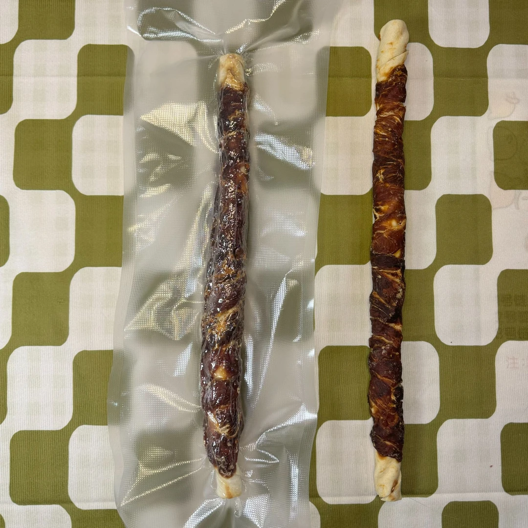 牛皮磨牙棒 鸭肉 五花肉 中大型狗狗磨牙棒
