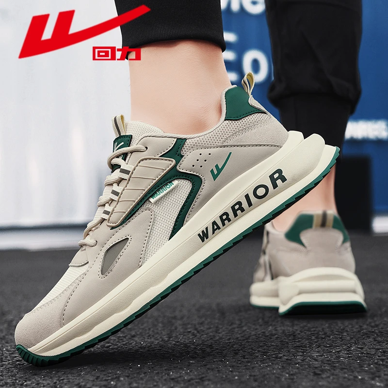 回力男鞋运动鞋男款2025年秋季新款网面透气防滑跑步鞋男士休闲鞋