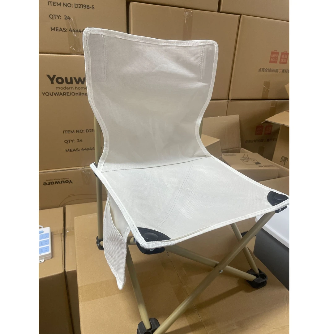 白色折叠椅子款式随机户外