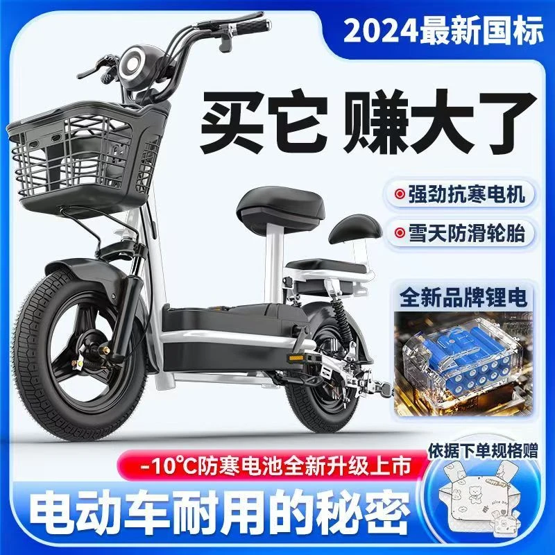 名光新国标电动车48V伏电瓶车成人电动自行车男女士代步车家用