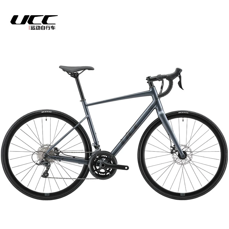 UCC运动自行车索尼克2公路车桶轴车架禧玛诺变速培林花鼓碟刹制动