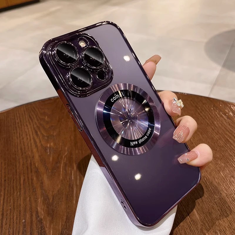 苹果15手机壳iphone14女生爆款13外壳磁吸12高档网红超薄promax套