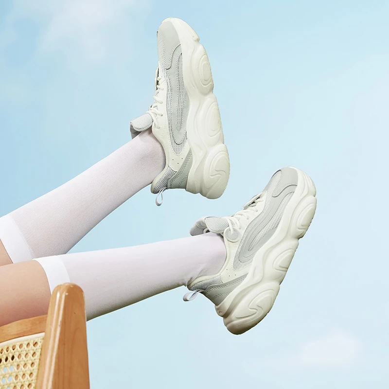 【她系列】老爹鞋夏季网面休闲女款舒适透气厚底潮流运动鞋复古女鞋