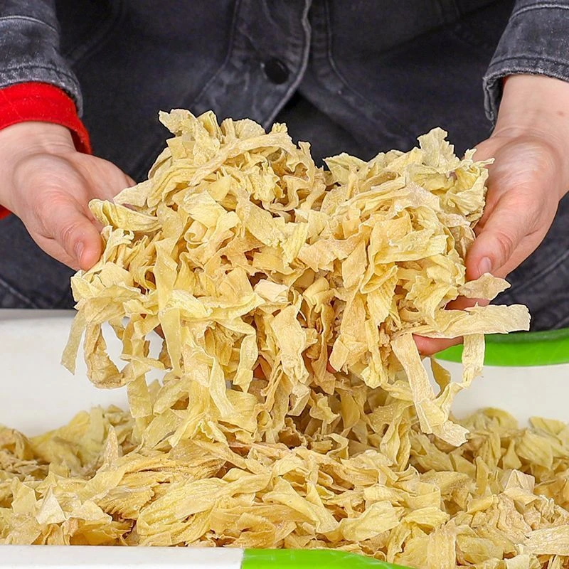 山东豆皮 豆皮大豆素肉  山东特产豆制品干货750克/5斤凉拌菜