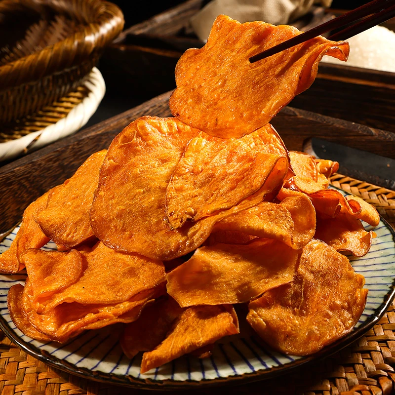 【直播专属】薄脆红薯片番薯小酥地瓜干脆片油炸酥脆地瓜片零食