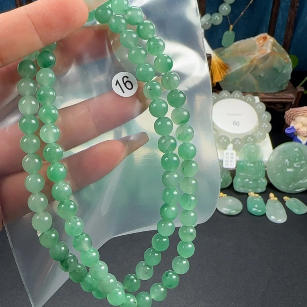 【闪购商品】石英质玉项链未镶嵌?****?