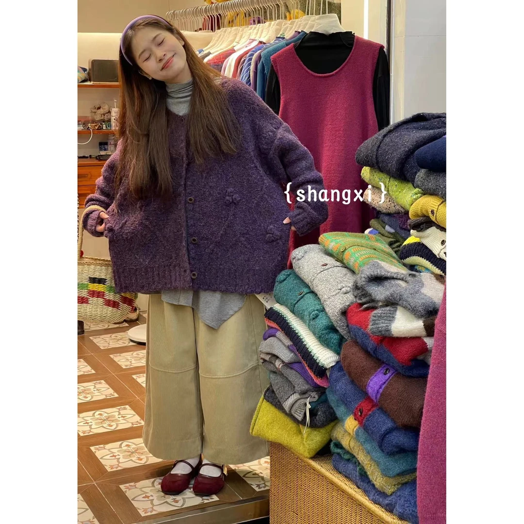 叨叨推荐款 YQ#0831#针织毛衣开衫（冬季新款）X