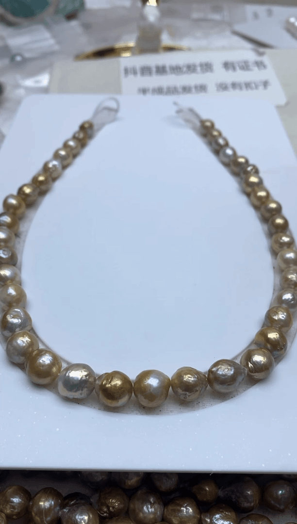 【闪购商品】淡水珍珠颈饰未镶嵌9-11