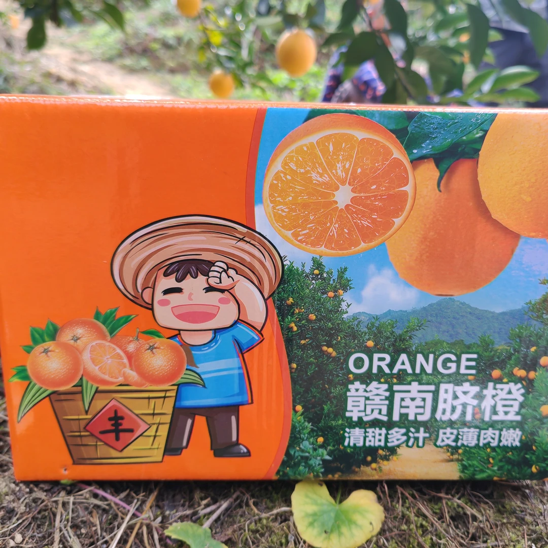 {赣南脐橙}赣南脐橙新鲜应季水果赣州安远县产地直发五斤装