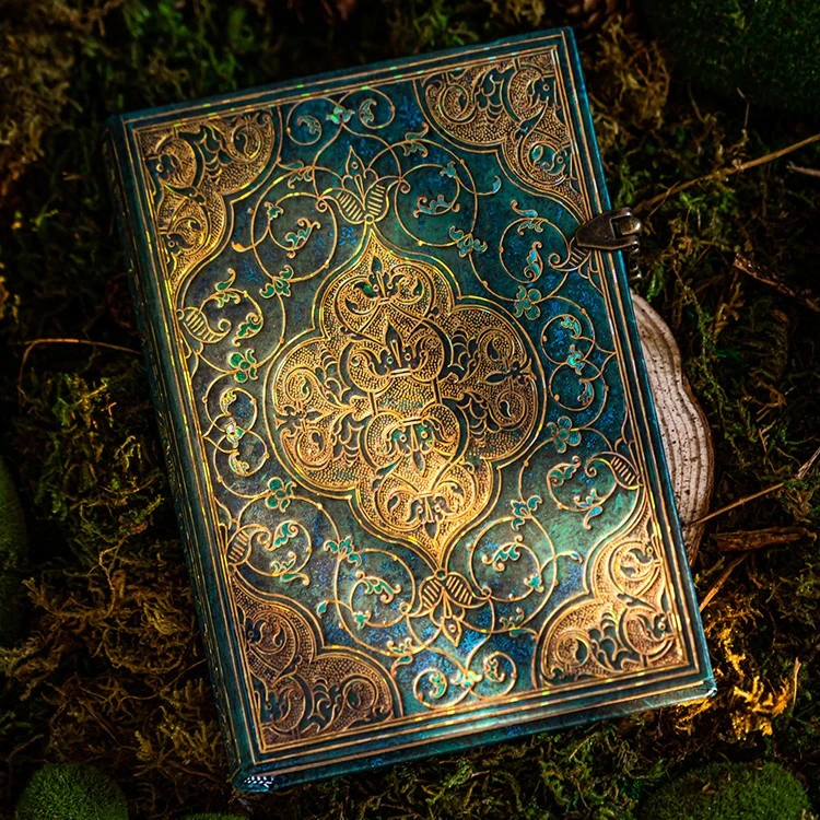paperblanks 绿松石年代记系列复古精致手账本 无酸纸内页