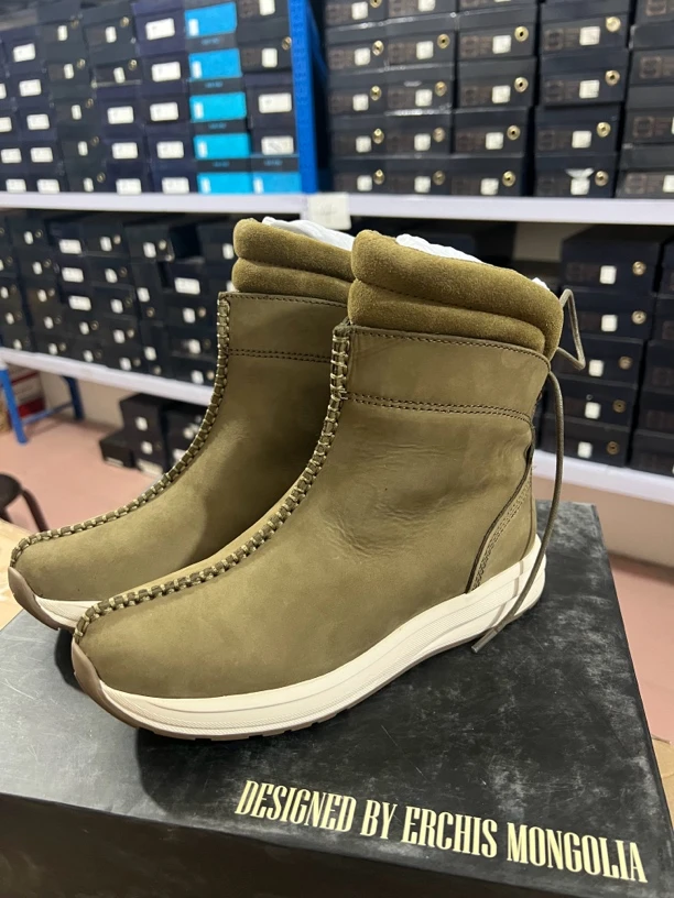 蒙古元素雪地棉靴氛围感时尚简约舒适保暖性强