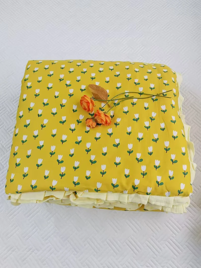 5斤左右亲肤有氧春秋双人被200*230微瑕～7244