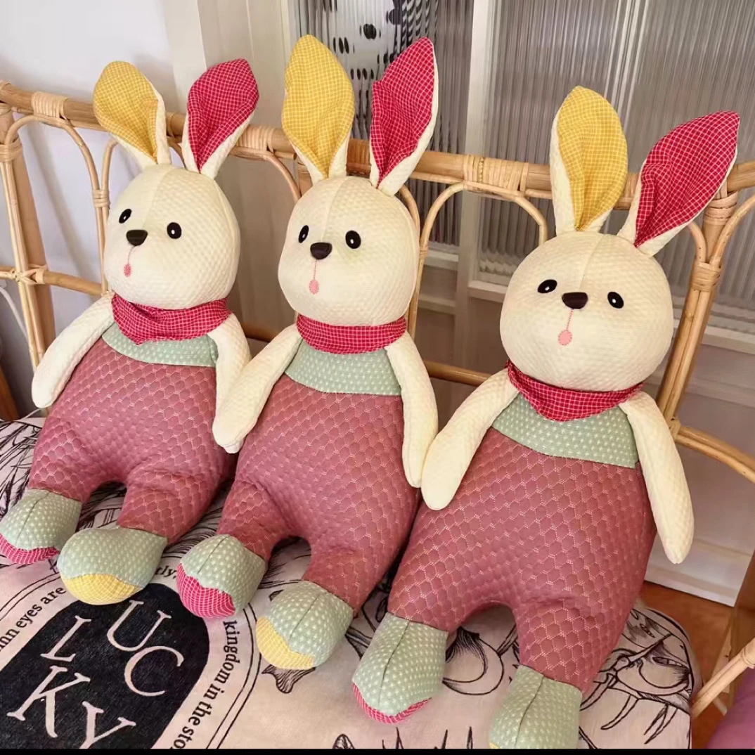 凉感冰豆豆抱枕玩偶～小兔子