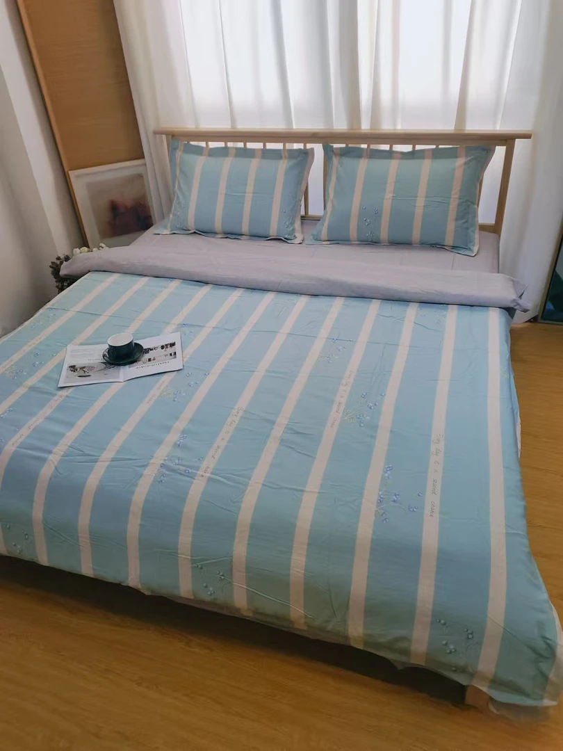 某某森生态贡棉加厚磨毛四件套200*230微瑕～L3023