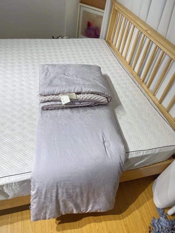 百支烧花奢丽双人豆豆被200*230微瑕～G760