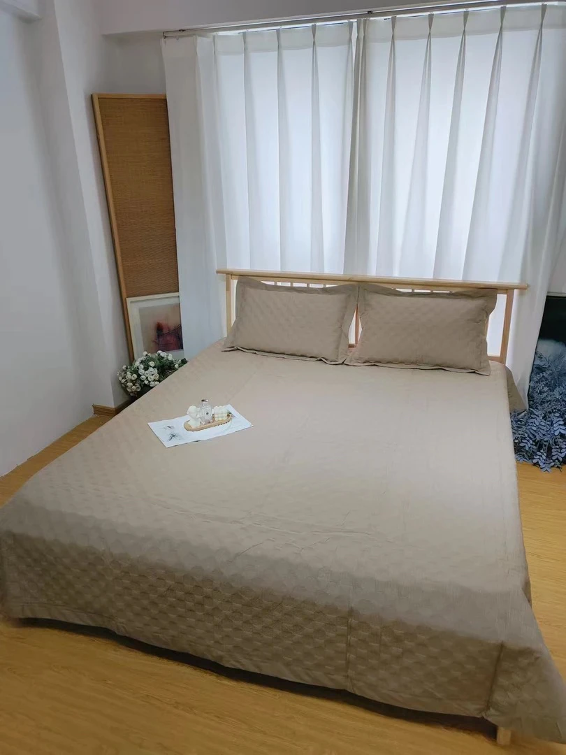 某某森水洗棉纯色素氧床盖三件套245*250～7189