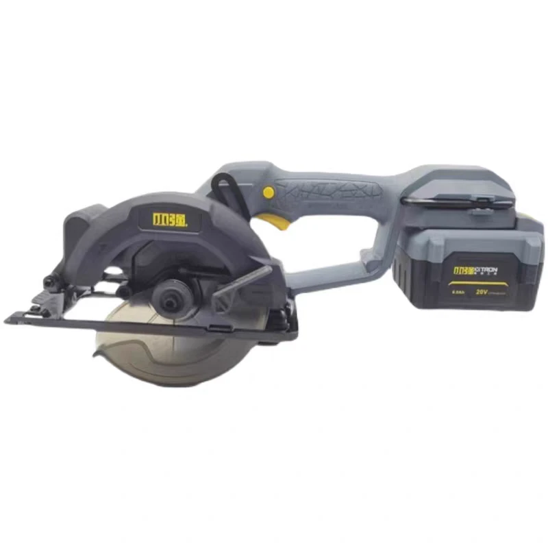 小强5883无刷锂电充电式无刷锂电锯电圆锯木工手提锯电动切割机