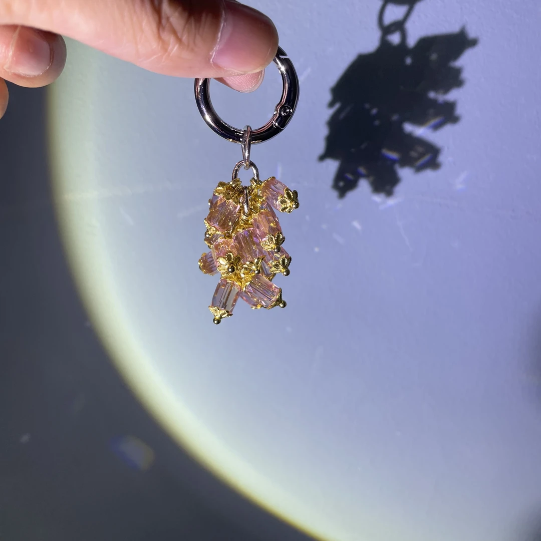 编织小鞭炮手机坠C777