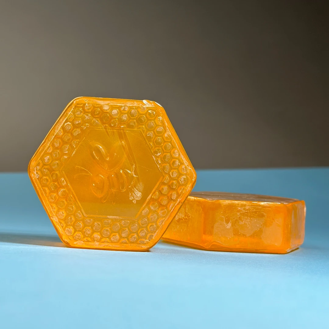 【拍一发二】蜂蜜手工精油皂提亮肌肤洗脸洗澡男女通用滋润洁面沐浴