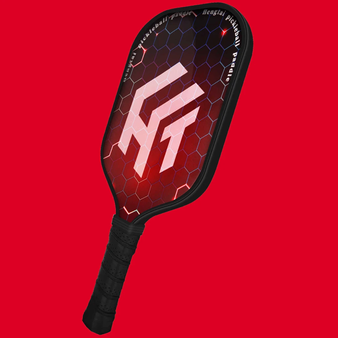 HTPICK新套装匹克球拍Pickleball球拍T300碳纤维冷压UV图案入门级