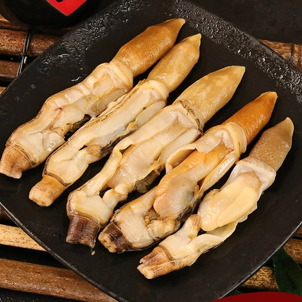 2A大个蛏王肉500g/包 开口去沙味道鲜美速冻锁鲜连云港冷链发货