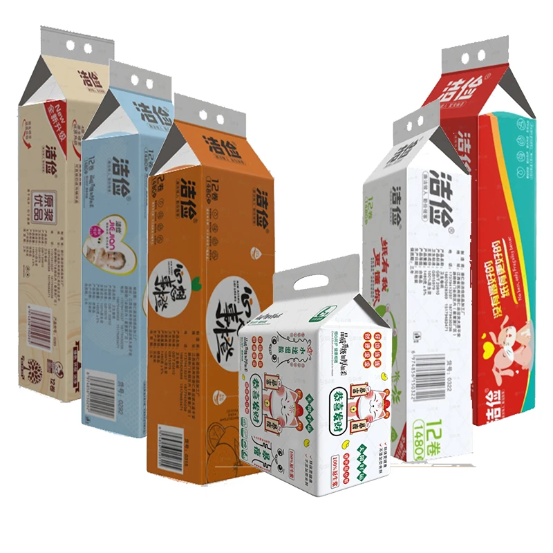 洁俭卫生纸手纸厕纸易分解可入马桶冲走不易堵塞卫生间用纸