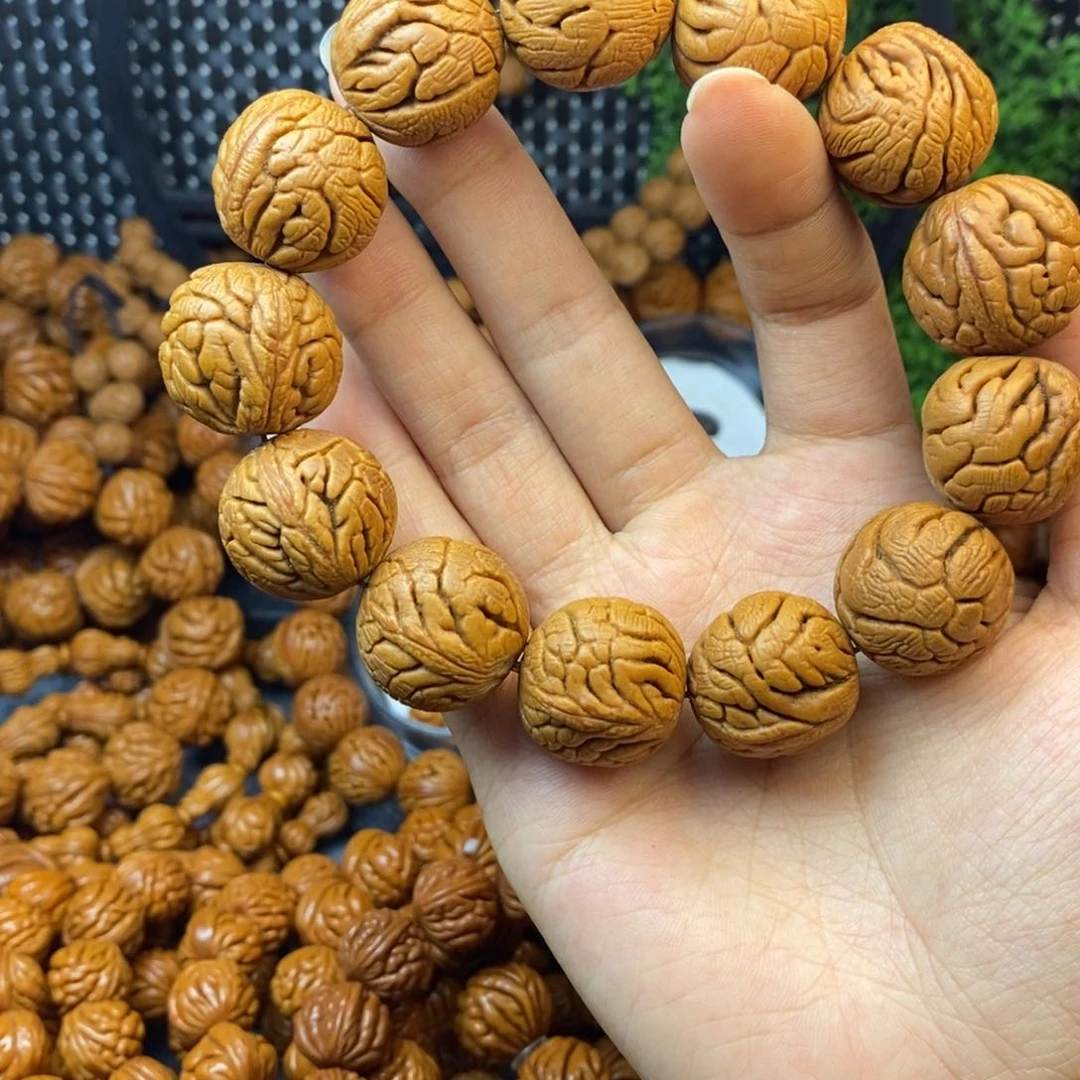 【闪购商品】文玩核桃手串桃核单圈