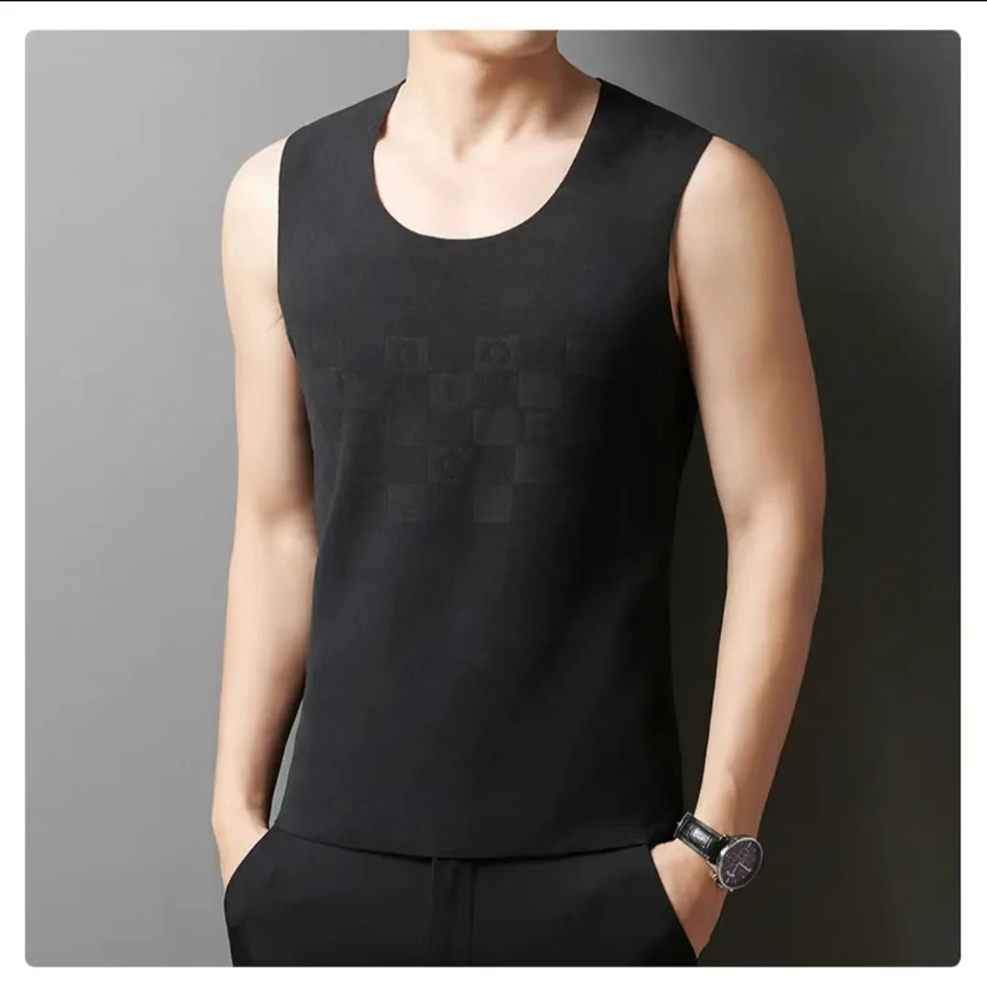 【断码】石墨烯保暖背心蓄热打底衫速暖无痕上衣男士款内衣修身无袖