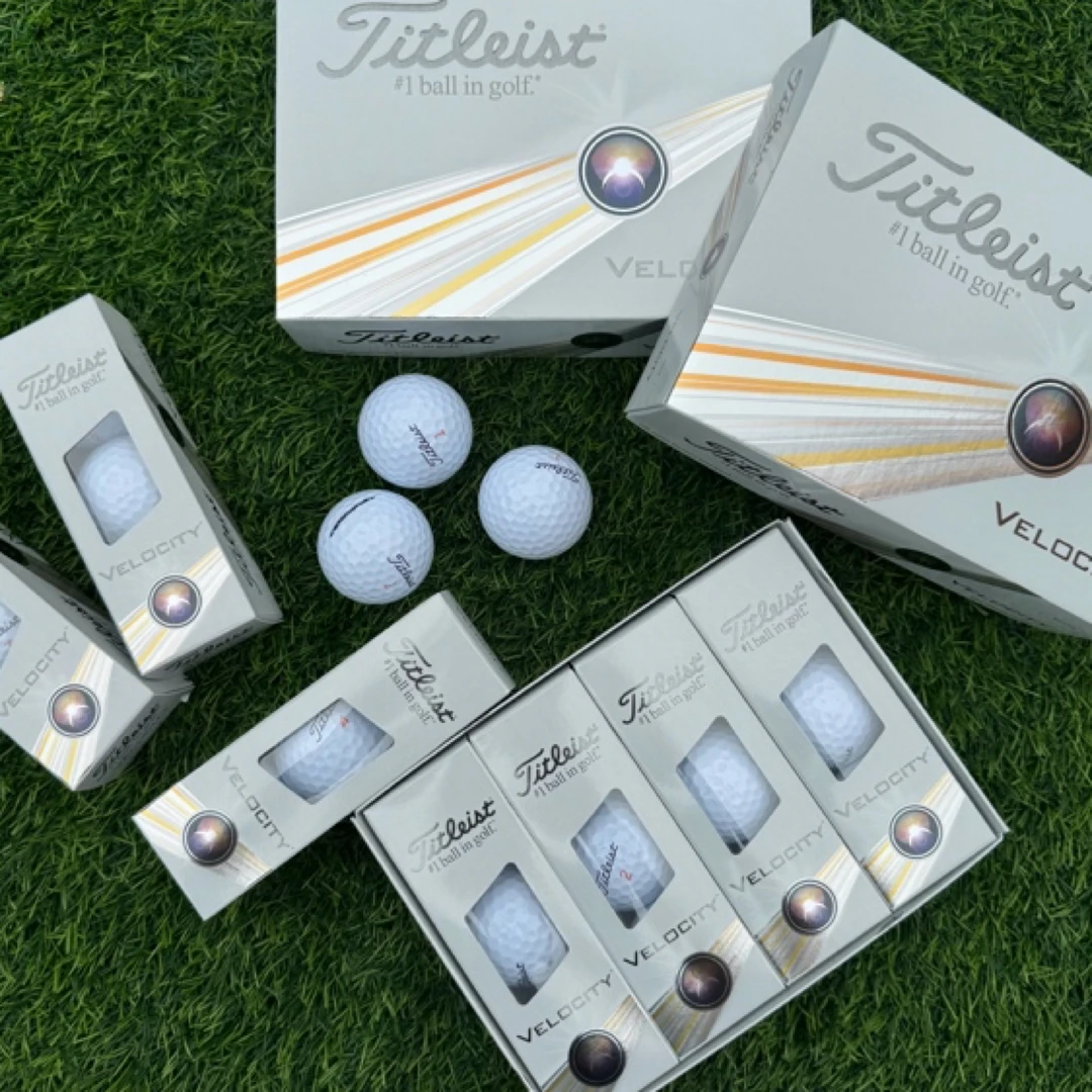 Titleist高尔夫球全新Velocity爆炸性球速为距离而生挥杆远距离