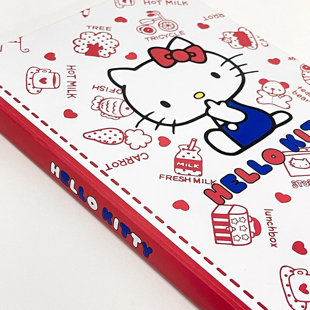 hellokitty笔记本ins高颜值学生可爱少女心硬壳彩页学习记事本子