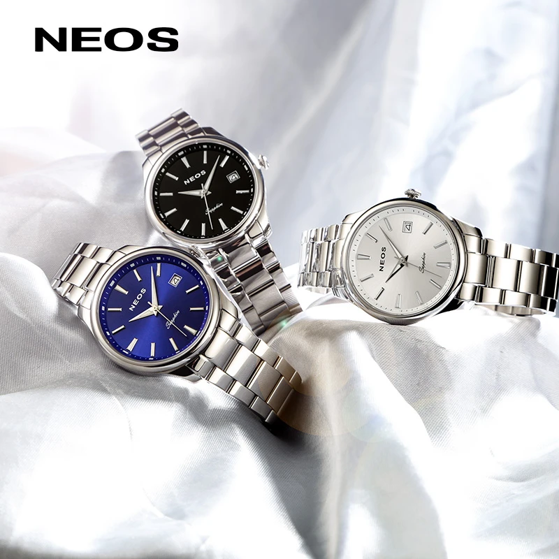 雷欧时2025款潮流原装腕表夜光蓝色防水气质时尚百搭简约男士手表